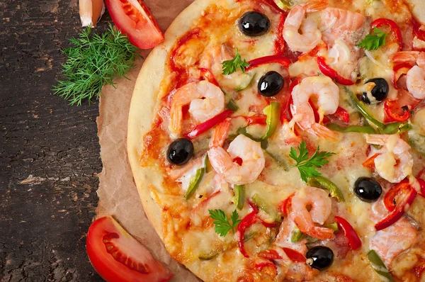 KARİDESLİ PİZZA